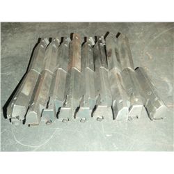Lot of (17) Carbide Lathe Holders app 1"x1"x5"