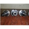 Image 2 : CAT50 End Mill Holders, 3/8", 1/2" & (3) 1" Capacity