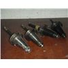 Image 2 : Lot of (4) CAT45 Taper End Mill Holders