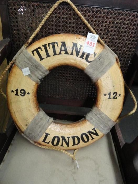 "Titanic" Replica Life Ring