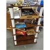 Image 1 : WOOD & PIPE SHELVING UNIT