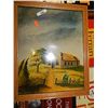 Image 1 : FRAMED PICTURE - FARM HOUSE