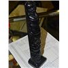 Image 2 : TOTEM CARVING - BLACK AGRILLITE - TALL