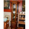 Image 1 : CURIO CABINET APPROX. 6' TALL
