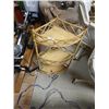 Image 1 : WICKER CORNER SHELVING UNIT