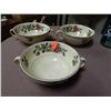 Image 2 : RARE VINTAGE DOUBLE HANDLED CUPS - IVORYWARE - JOHN MADDOCK & SONS LTD - ENGLAND - 3 TOTAL