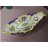 Image 1 : VINTAGE (1920-1940) ART DECO "NORITAKE M" HAND PAINTED CELERY SERVING DISH