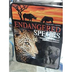 DVD SET - METAL CASE - ENDANGERED SPECIES