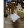 Image 1 : PINE DINING CHAIR - NEW - X 6