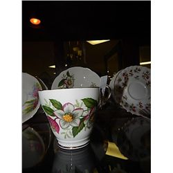 CHINA TEA CUP & SAUCER - REGENCY