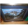 Image 1 : FRAMED LIMITED EDITION PRINT "MORNING RAYS - FRED BUCKWITZ -  RETAIL APPROX $1100