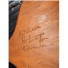 Image 2 : HAND CRAVED PLAQUE - SIGNED