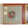 Image 1 : FRAMED PICTURE - PETTI POINT - FLOWERS