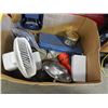 Image 1 : BOX OF MISC TOOLS AND HARDWARE
