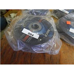 GRINDING DISKS - NEW PACKAGE 0F 5