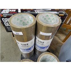 ROLLS OF PACKING TAPE - 2 BUNDLES