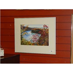 FRAMED PICTURE - LAKE