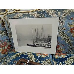 FRAMED PICTURE - BOATS