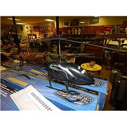 BLACK CAT REMOTE CONTROL HELICOPTER - STORE RETURN - WORKING