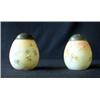 Image 1 : Pair of Mt. Washington egg-shaped salt and pepper shakers. $100-150...