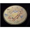 Image 1 : Cowan Victor Schreckengost golf plate. Multicolored. Note slight glaze rubs to surface. $800-100...