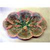 Image 1 : Etruscan majolica platter. Seashell and seaweed. Note minor rim flakes. 13 1/2" $200-300...