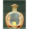 Image 1 : Lalique style perfume bottle. Label reads "Un air Emboume RIOAUD." Molded women on sides. $200-30...