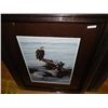 Image 1 : FRAMED LIMITED EDITION PRINT " WINTER SUNRISE - ALAN HUNT - RETAIL APPROX $500