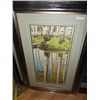 Image 1 : FRAMED LIMITED EDITION PRINT "FISH TALES - SCOTT KENNEDY - RETAIL APPROX $600