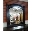 Image 1 : ESPRESSO  WOOD FRAMED MIRROR - NEW - LARGE