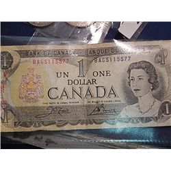 CANADIAN $1  - 1973 - SHIPPING NOT AVAILBLE OUT OF CANADA