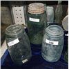 Image 1 : VINTAGE CANNING JARS - 3 TOTAL