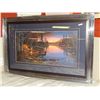Image 1 : FRAMED LIMITED EDITION PRINT "AUTUMN REFLECTIONS - - FRED BUCKWITZ - RETAIL ~$1000