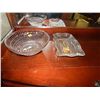 Image 1 : DEPRESSION GLASS DISH & BOWL