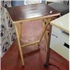 Image 1 : MAPLE FOLDING T.V TABLE