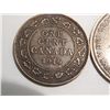 Image 3 : COINS - 1916 ONE CENT CANADA & 1919 ONE PENNY = 2 TOTAL