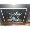 Image 1 : FRAMED PRINT "POOL SHARK - RETAIL APPROX $550