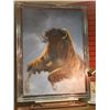 Image 2 : FRAMED ORIGINAL ON CANVASS BY KEN SKODA - "THE CHARGE"  FROM VANCOUVER ESTATE - RETAIL ~$1500-2000