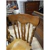 Image 2 : PRESS BACK DINING CHAIRS - BID X 6