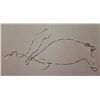 Image 1 : CHAIN - STERLING SILVER .925 - ~ 17" BOX CHAIN = #527