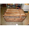 Image 1 : VINTAGE WOOD STEAMER TRUNK