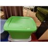 Image 2 : PLASTIC TOTES - 2 PER LOT