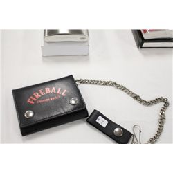 Fireball Wallet with belt chain