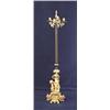 Image 1 : Standleuchter, wohl Frankreich 19.Jh., Bronze z.T. feuervergoldet und schwarz gefasst, Fuß mit Re...