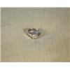 Image 1 : Brillant-Ring, 14 Kt. Weißgold, massive Ringschiene mit einem Brillant-Solitär von ca. 0,60 ct.,...
