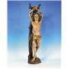 Image 1 : Holz-Skulptur, "Hl. Sebastian", Franken 16.Jh., Umkreis/Nachfolge des Veit Stoß, Lindenholz, gesc...