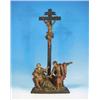Image 1 : Kreuzigungsgruppe, Franken 17.Jh., sog. "Gruppe aus Randersacker", Lindenholz geschnitzt, kreideg...