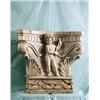 Image 1 : Pilasterkapitell, weißer Marmor, in der Art der korinthischen Pilasterkapitelle der italienischen...
