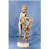 Holzskulptur, MAKONDE/Tansania um 1936, Ebenholz-Akazie geschnitzt, naturalistisch gearbeitete Fi...