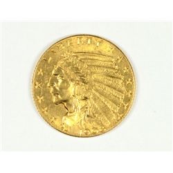 1908 $2.50 GOLD INDIAN MS-63